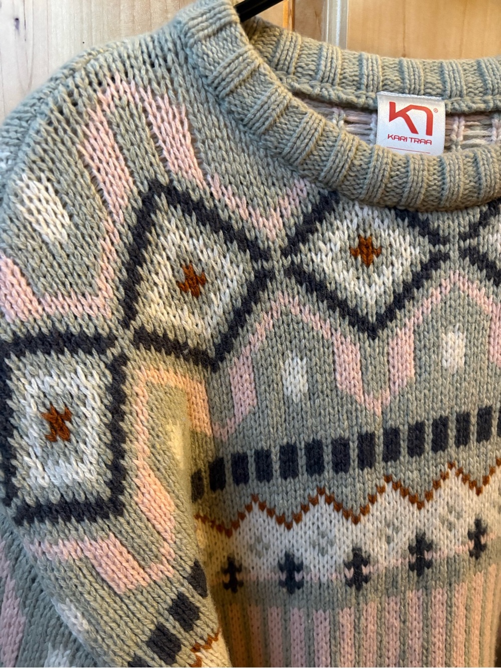 Kari Traa Molster Knit Wool Blend Sweater